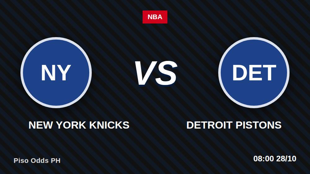 Knicks vs Pistons Odds: Why -4.5 at MSG Is the Sharper Side